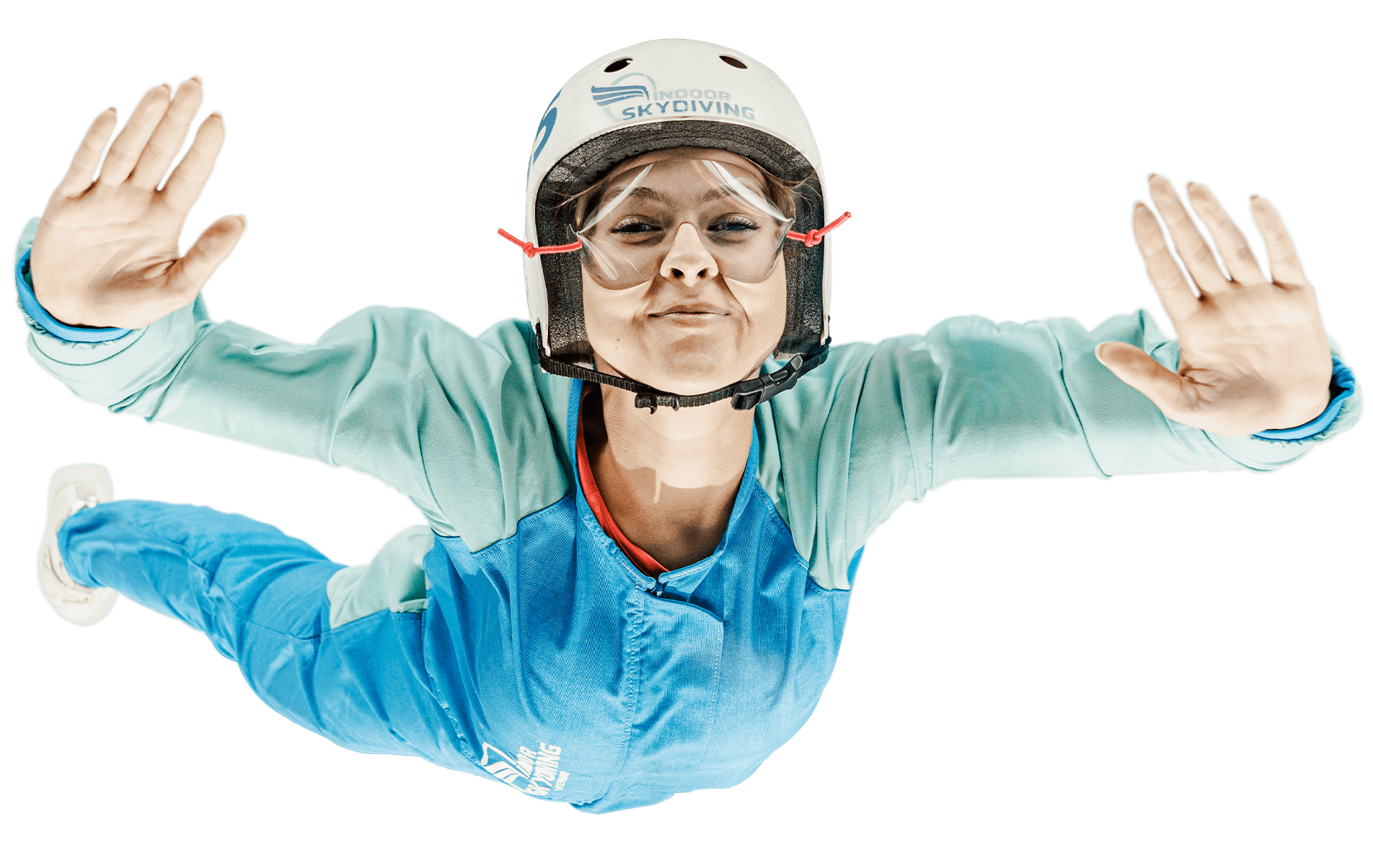 Woman Skydiving Bottrop